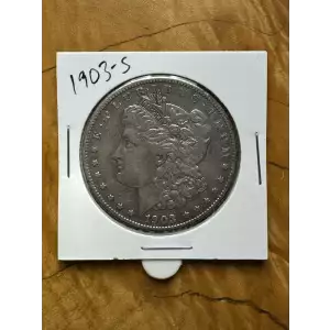 1903 S US 90% Silver Morgan $1 Dollar Coin (2)