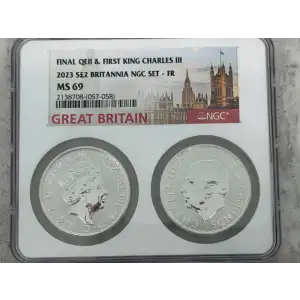 GREAT BRITAIN Silver 2 POUNDS [DUPLICATE for #225894]