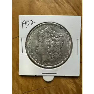 1902 P US 90% Morgan Silver $1 Dollar Coin
