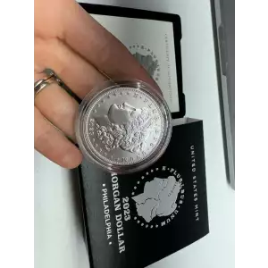 US MINT 2023 P Morgan 999 Fine Silver $1 Dollar Uncirculated Coin