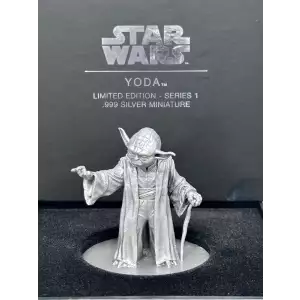 Limited Edition 2023 Star Wars Series 1 Yoda 160 Gram Silver 3D Miniature (3)