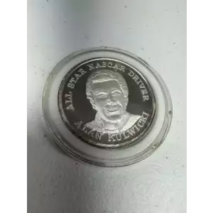 Alan Kulwicki All Star NASCAR 1 oz 999 Fine Silver Round 45 Years Racing