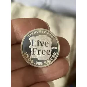 1/5oz Generic Silver Round  (3)