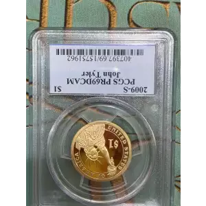 2009-S $1 John Tyler, DCAM