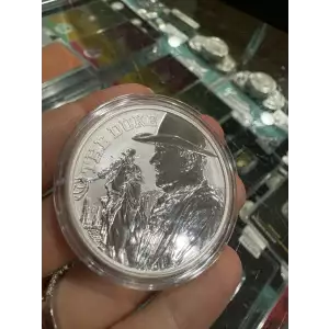 2020 Tuvalu $1 The Duke John Wayne 9999 1 oz Silver Coin