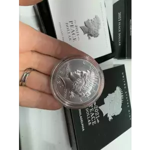 US MINT 2021 P Peace Dollar 999 Fine Silver $1 Coin Uncirculated
