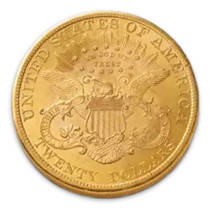 Liberty Head $20 (1849 - 1907) - XF