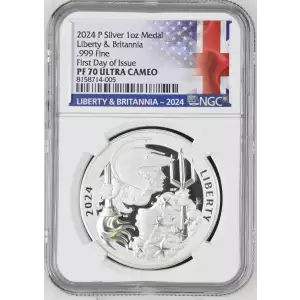 2024 P Liberty & Britannia .999 Fine - FDOI ULTRA CAMEO (2)