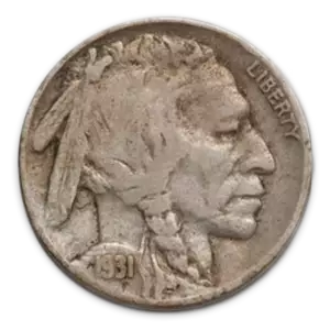 Buffalo Nickel (1913-1938) - Circ