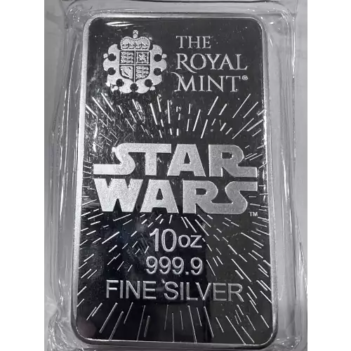 Star Wars 10oz Silver Bar Dark Side Sith [DUPLICATE for #549595]