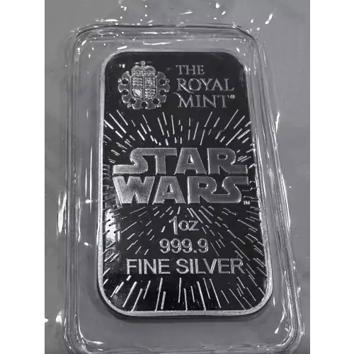 Star Wars 1oz Silver Bar Light SideJedi