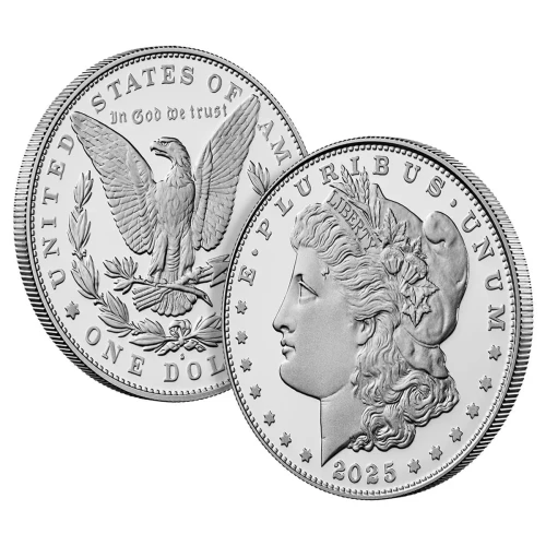 US MINT 2025 S Morgan Dollar 999 Fine Silver $1 Coin Proof