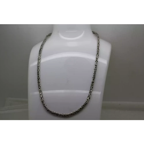 Vintage .925 Sterling Silver BALINESE BYZANTINE necklace 16