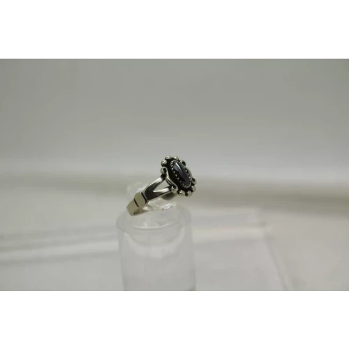 Vintage Sterling Silver SOUTHWESTERN HEMATITE ring size 6.75