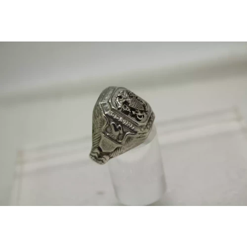 Vintage Sterling Silver UNITED STATES NAVY EAGLE ring size 11